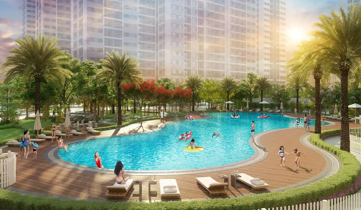 tiện ích vinhomes đại an