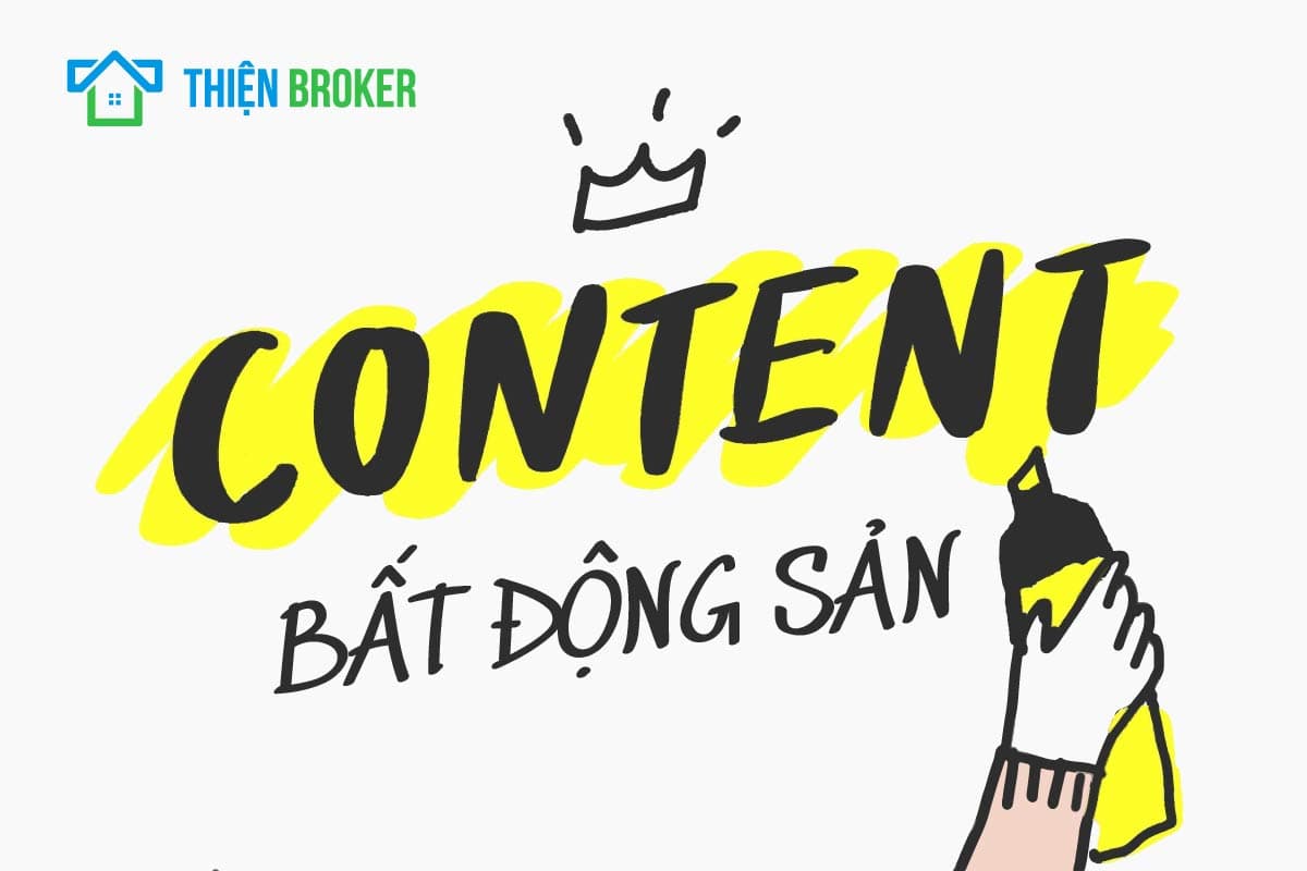 content bất động sản